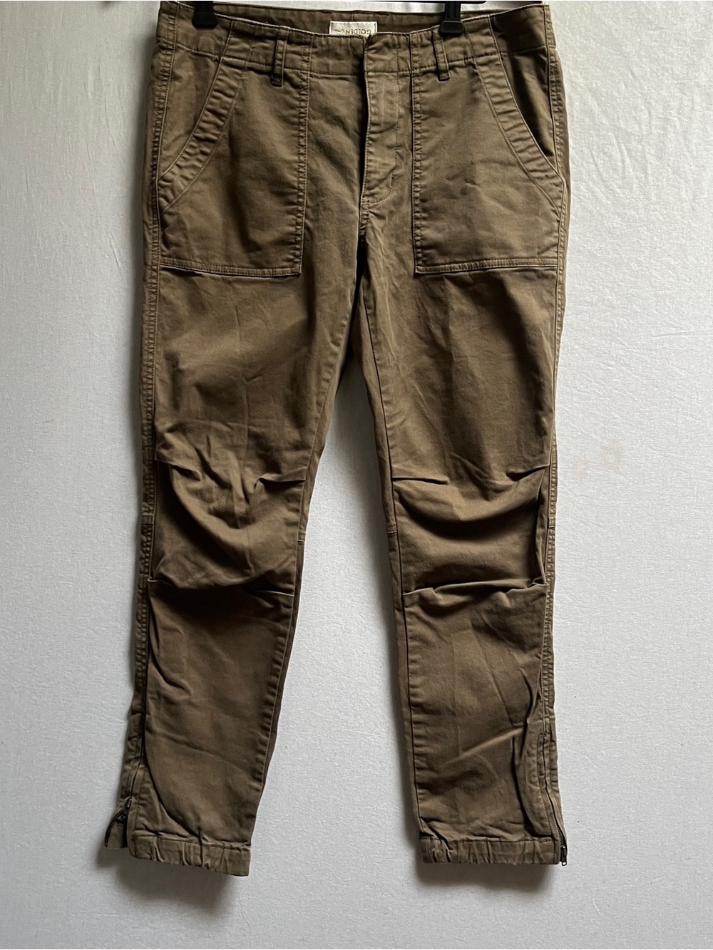 Golden by TNA Aritzia Utility Zip Hem Cargo Jogger Pants 6
